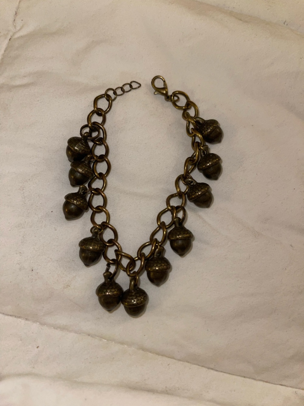 Acorn Charm Bracelet